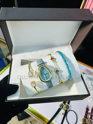 Quality Watch and Bracelet Set - Women's