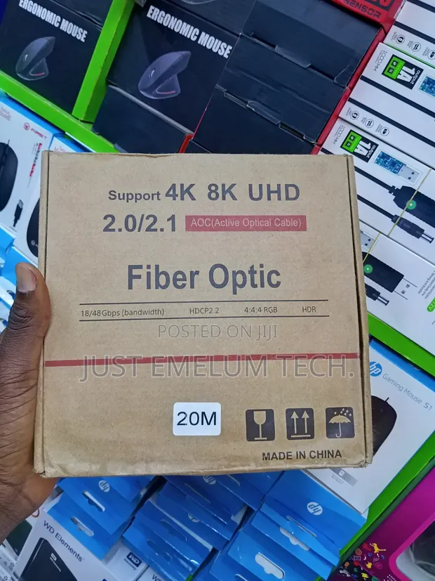 20m HDMI Cable Mai Goyon Bayan UHD 2.0/2.1 ACC (Active Optical Cable) - 1