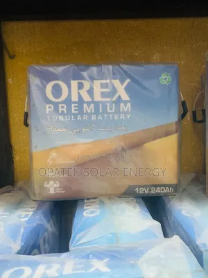 OREX Tubular Battery 240Ah 12V