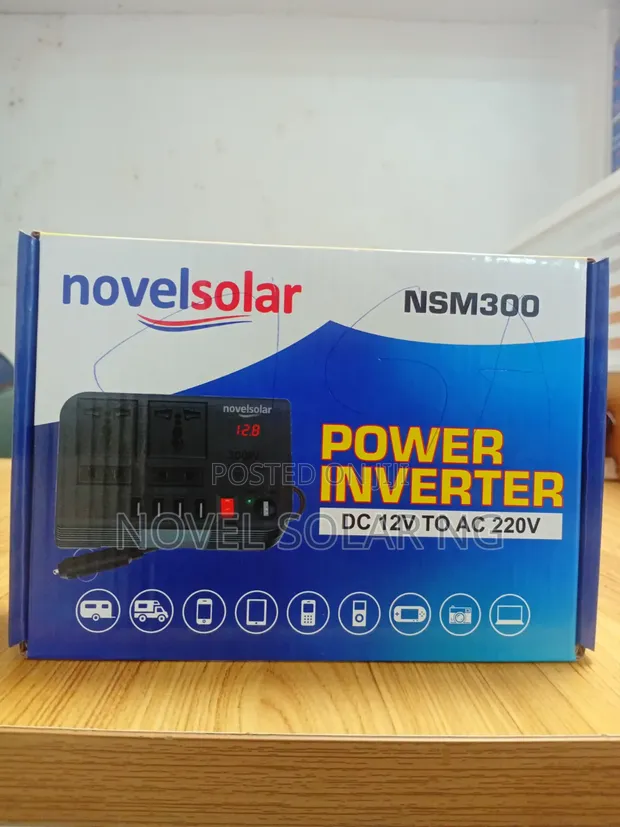 Novel 300W Power Inverter (12V DC to 220V AC) - 1