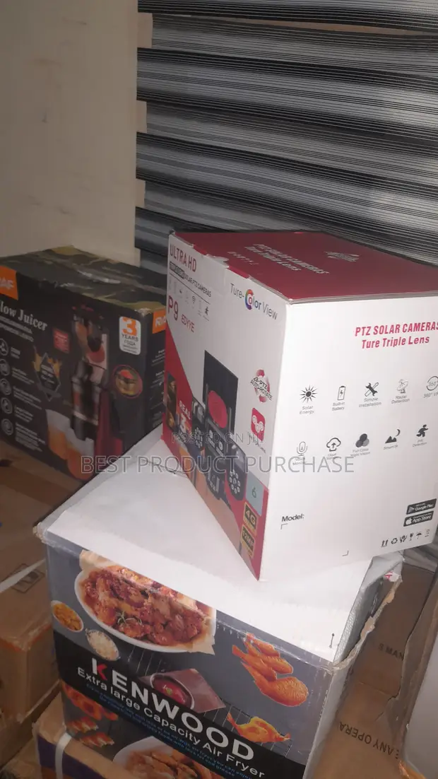 Sabon P9 Waje Solar PTZ Camera - Sau Biyu - 1