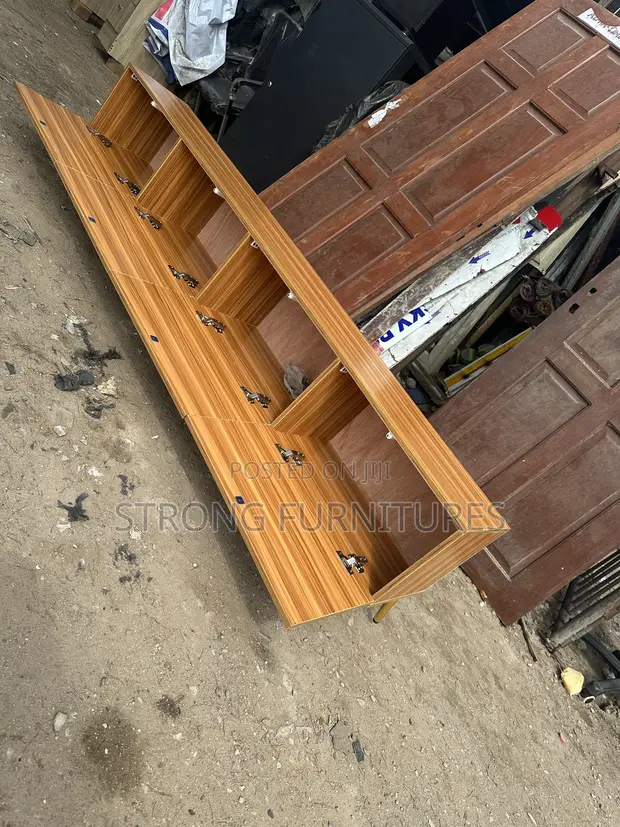 7ft Standing TV Shelf - Brand New - 1