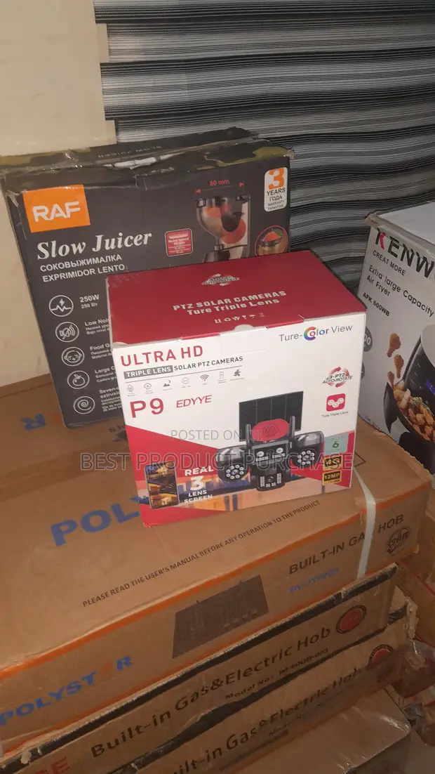 Sabon P9 Solar PTZ Kamara Mai Tsaro - Ultra HD Sau uku - 1