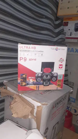 Sabon P9 Solar PTZ Kamara Mai Tsaro - Ultra HD Sau uku