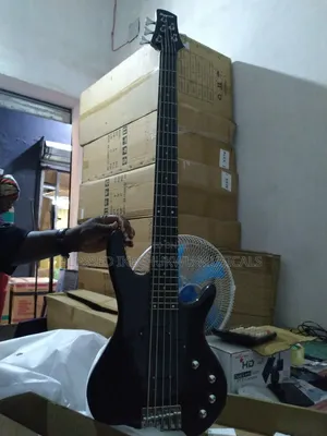 Used Ibanez 5-String Bass Guitar - Black