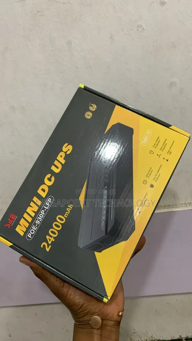 Ske 24,000mAh Mini UPS Power Bank for Router, Phones - 1