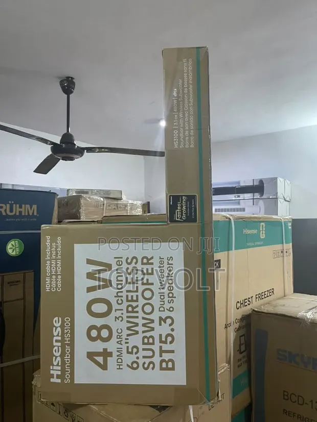 Hisense 480W Home Theater Soundbar - 1