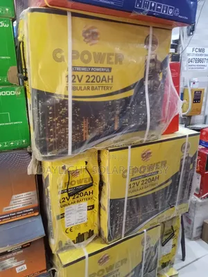 G-Power 220Ah Tubular Battery 12V