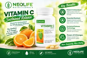 NeoLife Vitamin C Sustained Release - 100 Tablets