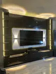 Executive Black TV Console - 2