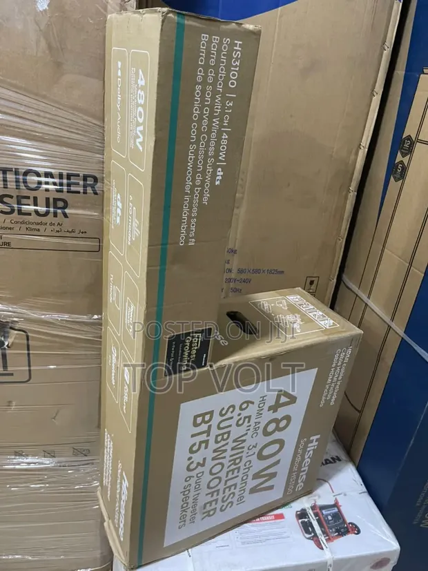 Hisense 480W Premium Soundbar System - 1