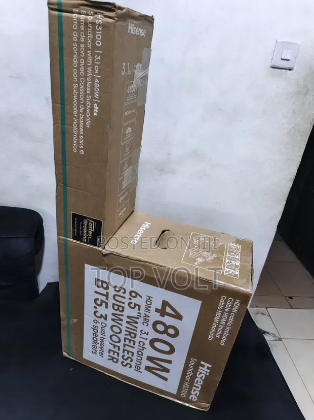 Hisense 480W Babban Soundbar - 1