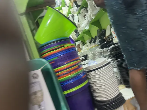 Colorful Plastic Buckets - 1
