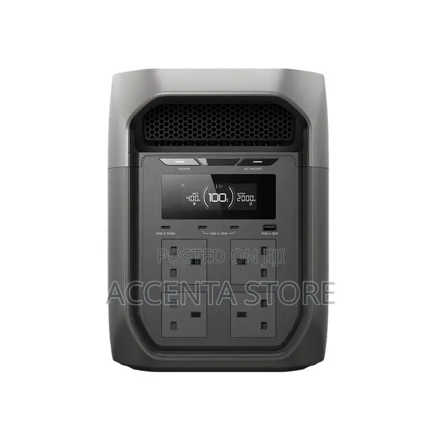EcoFlow DELTA 3 Max Power Station – 2400W, 2048Wh - 1