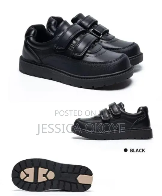 Quality Hi-Way Boys School Shoes - 1