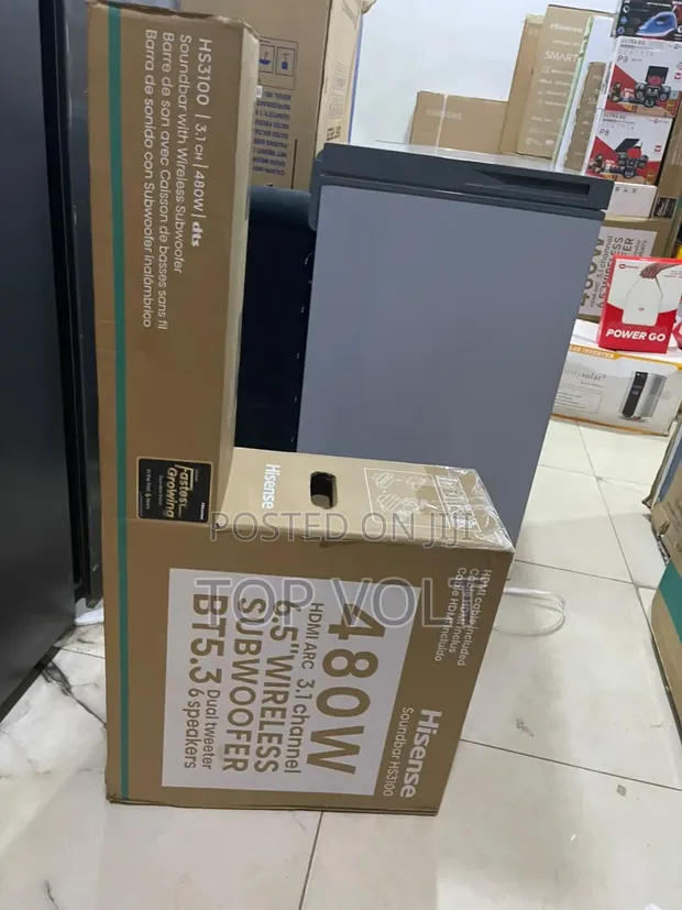 Hisense 480W Bass Boost Soundbar - 1