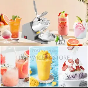 Low Noise 500W Stainless Steel Electric Ice Crusher