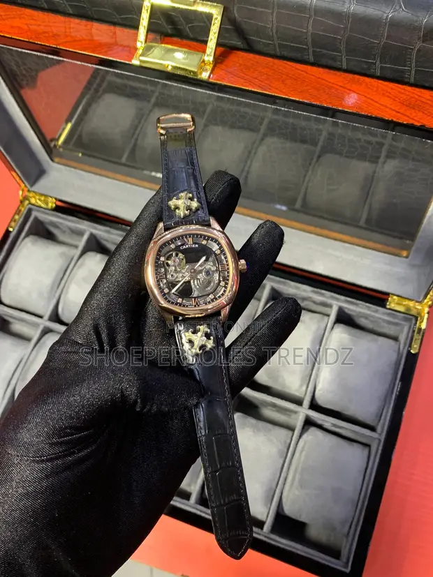 Cartier Automatic Leather Watches - 1
