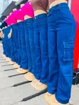 Wandojin Jeans na Mata na Louis Vuitton - Blue - 1