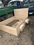 4.5 x 6ft HDF Bed Frame mai Ajiya - 3