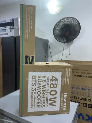 Hisense 480W Tsarin Sauti Mai Girma