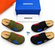 Sabon Birkenstock Slippers - Brown Leather - 2