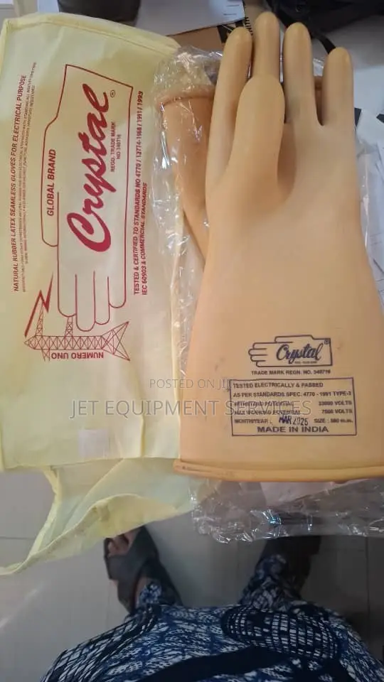 Crystal 33kV Insulated Hand Gloves - 1