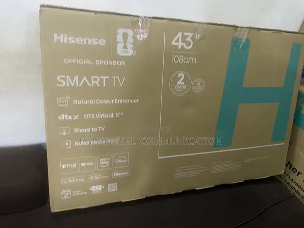 Hisense 43Q50SAVT 43 Inch Talabijin Mai Haske - 1
