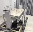 Kyakyawan Saitin Dining Mai Zama 6 - Teburin Marmara - 2