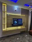 8ft Wall TV Unit mai Fuska da Haske - 1