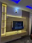 8ft Wall TV Unit mai Fuska da Haske - 2