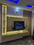 8ft Wall TV Unit mai Fuska da Haske - 3