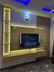 8ft Wall TV Unit mai Fuska da Haske - 4