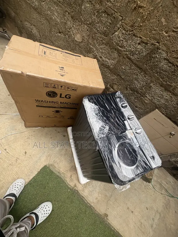 LG P800R3AGNC 9kg Top Load Washing Machine - Sabon Abu - 1