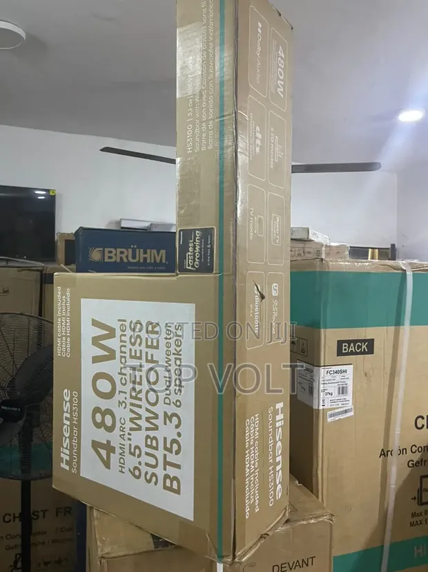 Hisense 480W Digital Soundbar - 1