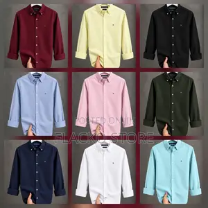 Premium Tommy Hilfiger Plain Longsleeve Shirts