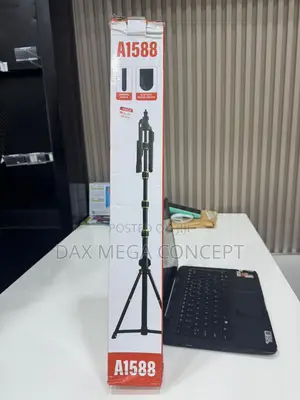 A1588 Long Tripod Stand for Phones with Bluetooth Remote