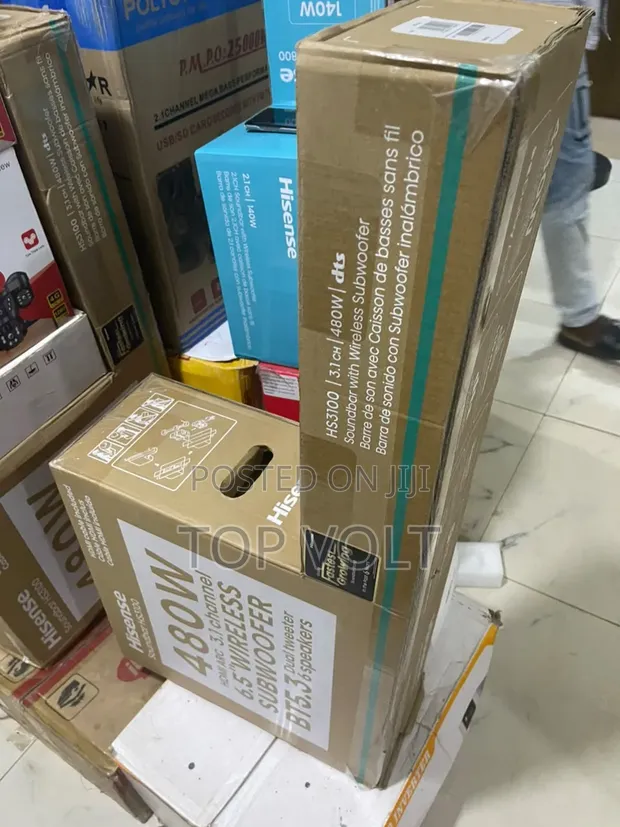 Hisense 480W Entertainment Soundbar - 1