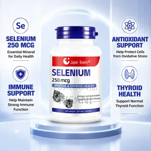 Selenium 250mg (Kapsul 200) don Taimakon Immune & Thyroid