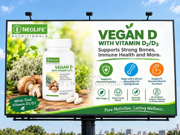 NeoLife Vegan D with Vitamin D2/D3 - Owerri - 1