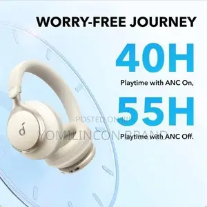 Soundcore Space One Wireless Headphones - White
