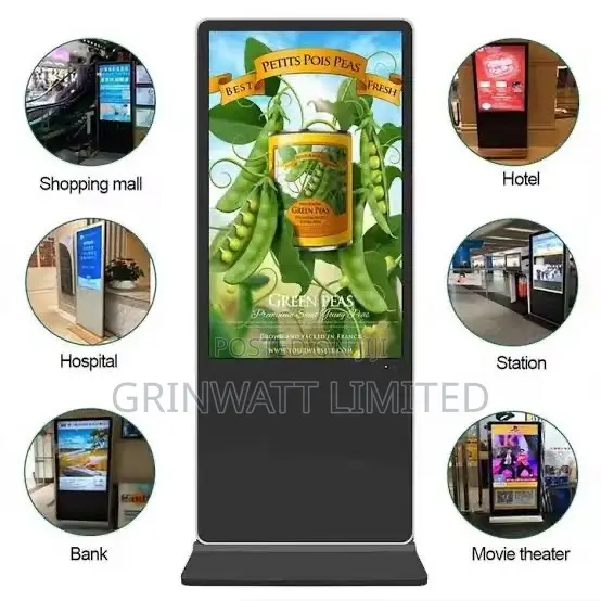65-Inch Standing Digital Signage - 1