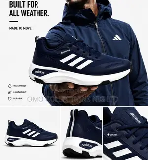 Adidas Takalmi Na Maza Launin Navy Blue Mai Hana Ruwa Na GORE-TEX - Sabo