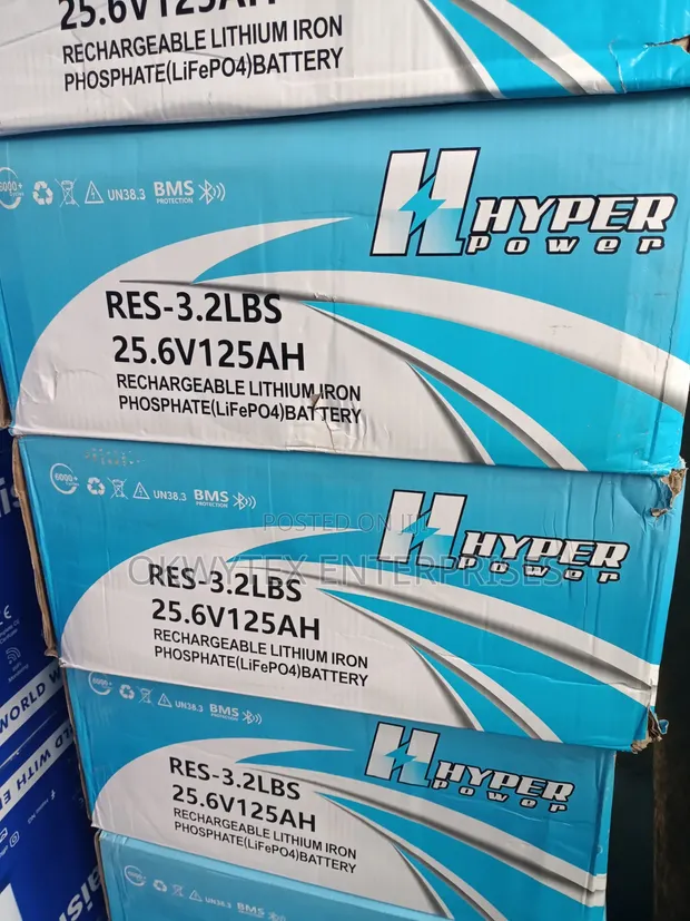 Hyper Lithium Ion Battery 3.2kWh 24V - 1