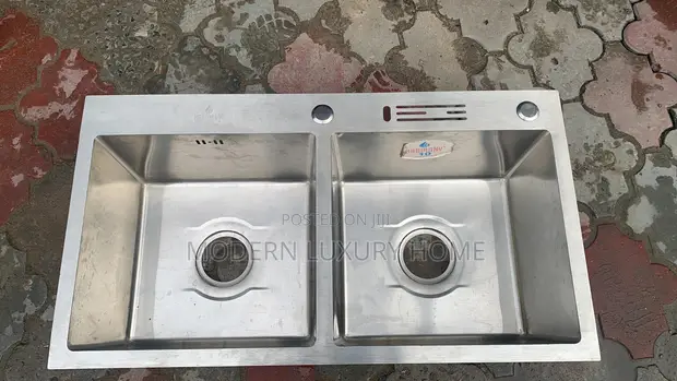 Ideal Double Bowl Kitchen Sink - Brand New - 1