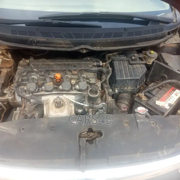 Honda Civic 2007 Red - 1