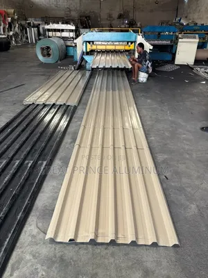 Great Prince Aluminum Roofing Sheet - Blue & Beige