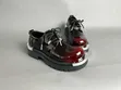 Balenciaga Men's Burgundy & Black Loafers - 2