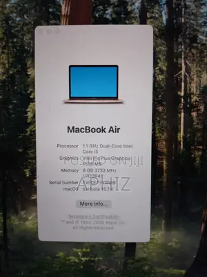 Apple MacBook Air 2020 M1 8GB RAM 128GB SSD