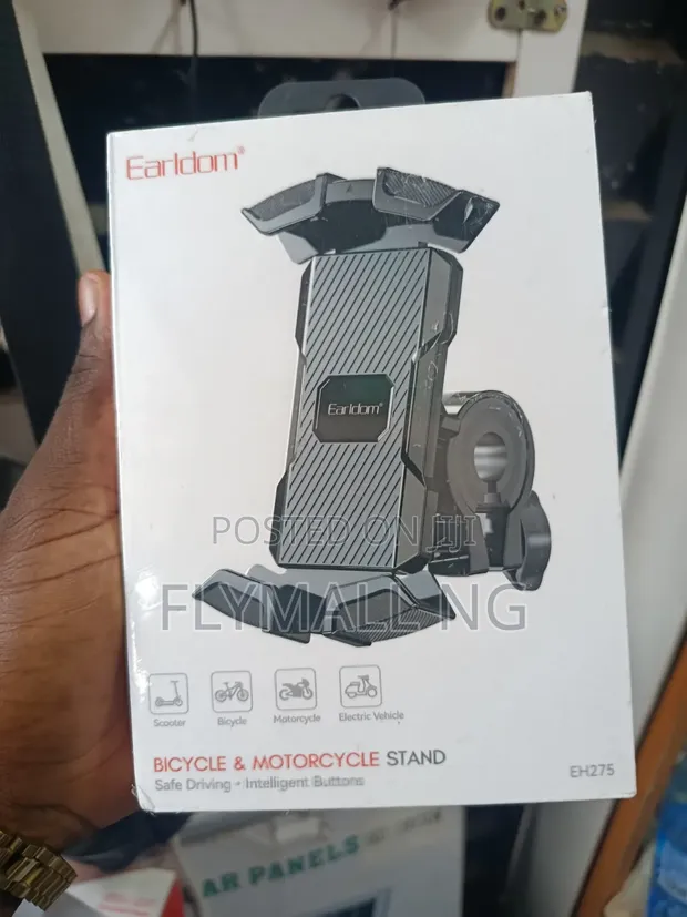 Earldom EH275 Bicycle and Motorcycle Phone Stand - 1